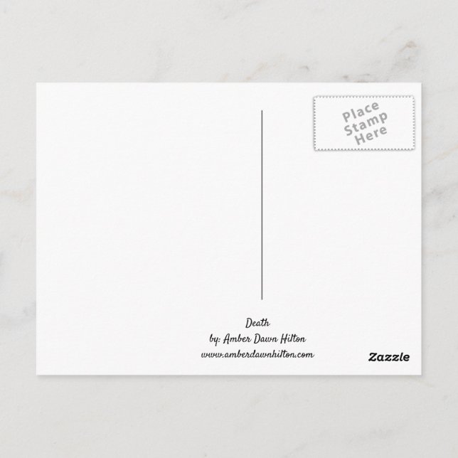 Postal Muerte (Reverso)