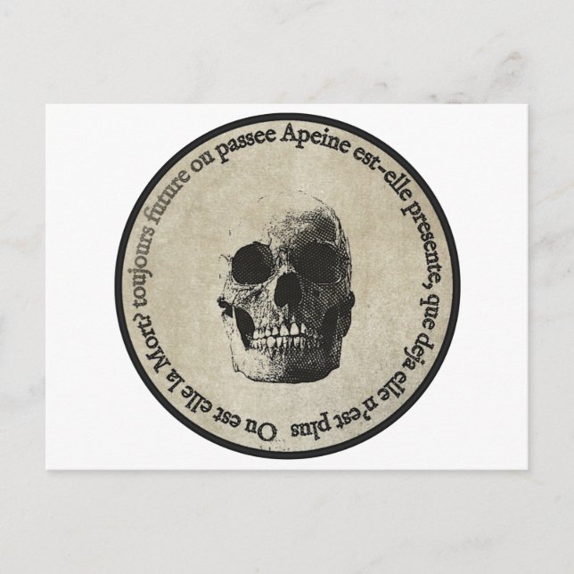 Postal Muerte (Anverso)