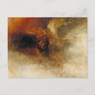 Postal Muerte en un caballo pálido