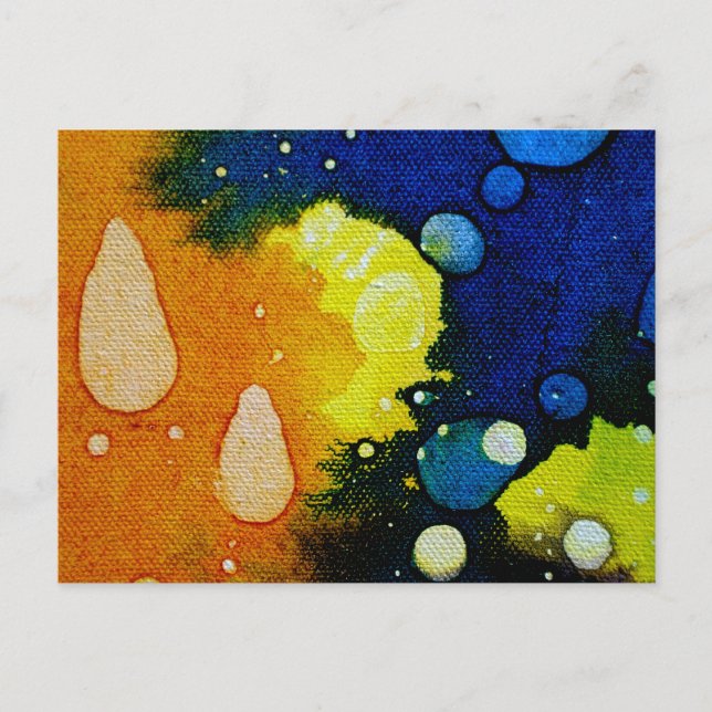 Postal Muerte Policroptica por Michael Moffa (Anverso)