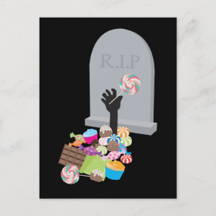 Postal Muerte por diseño de Candy Halloween