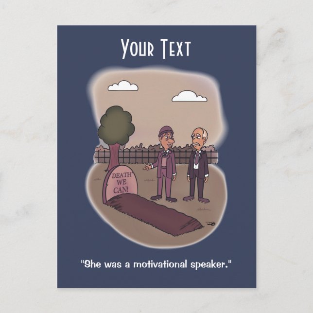 Postal Muerte que podemos (Anverso)