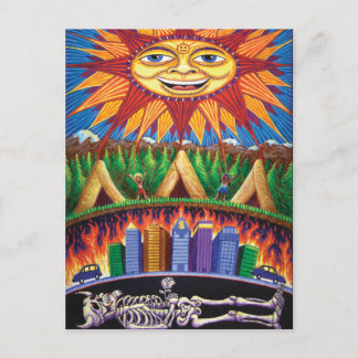 Postal Muerte y renacimiento