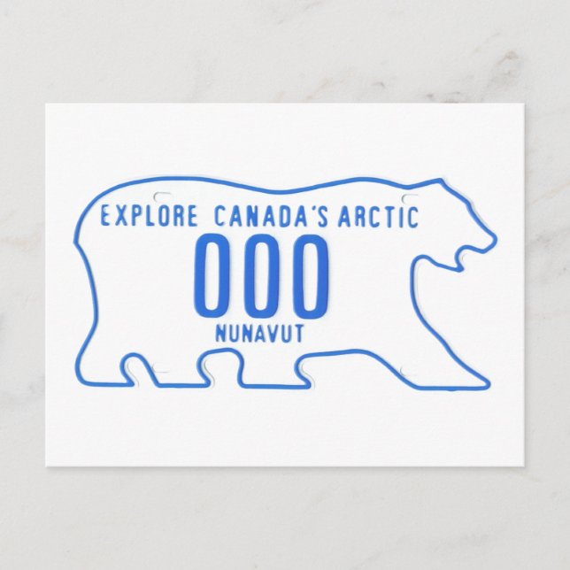 Postal muestra de NU (Anverso)