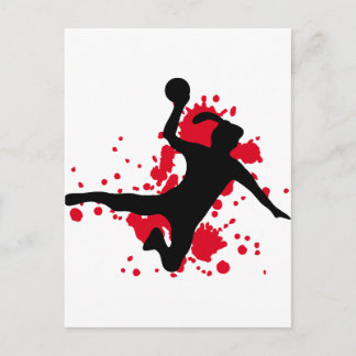 Postal Muestra del balonmano de Frauenhandball