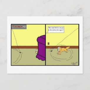 Postal Muffy y el ratón