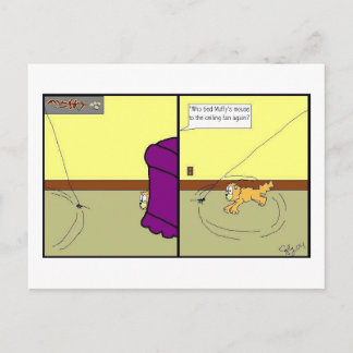 Postal Muffy y el ratón