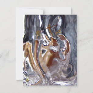 Postal Mujer bajo una cascada Diosa de baño