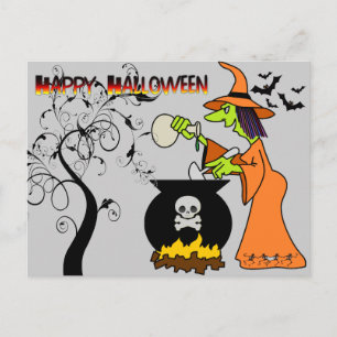 Postal Mujer Bruja