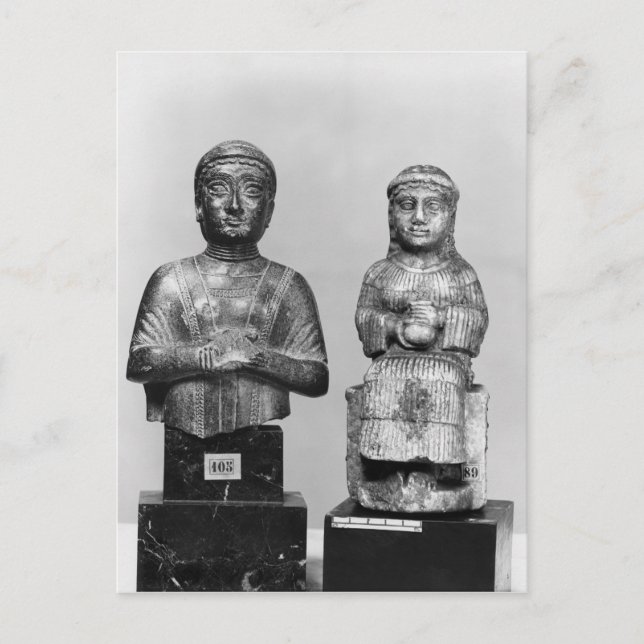 Postal Mujer con el chal (Anverso)