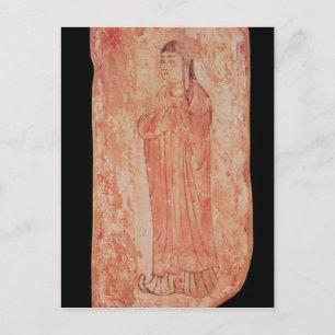 Postal Mujer con rasgos chinos en Nestorian