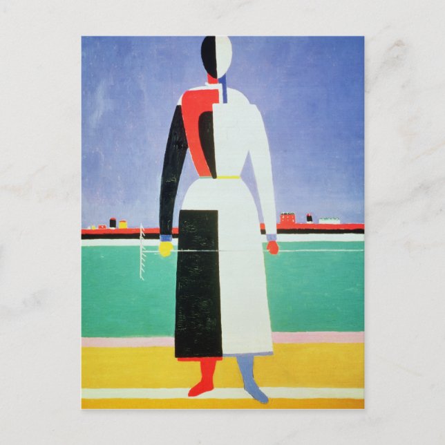 Postal Mujer con torta, c.1928-32 (Anverso)