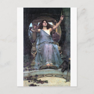 Postal Mujer de la Copa de Ofrenda de Waterhouse Ulysses