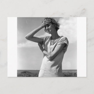 Postal Mujer de las llanuras altas