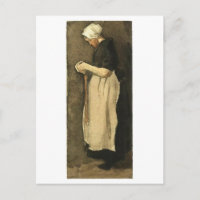 Mujer de Scheveningen, Van Gogh Fine Art