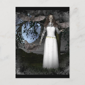 Postal Mujer de Skeleton