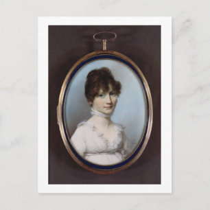 Postal Mujer desconocida