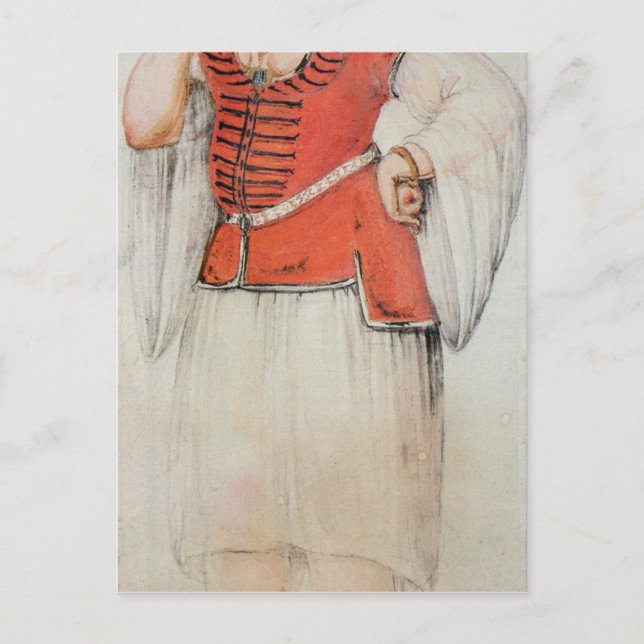 Postal Mujer griega o turca (Anverso)