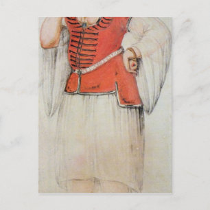 Postal Mujer griega o turca