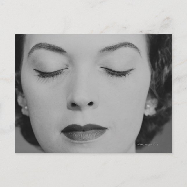 Postal Mujer madura 2 (Anverso)