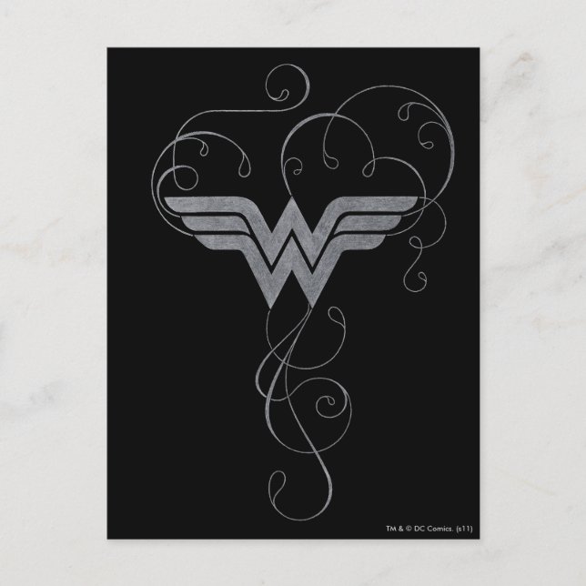 Postal Mujer Maravilla | Logo de Beauty Bliss (Anverso)