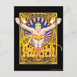 Postal Mujer Maravilla Poster