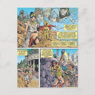 Postal Mujer Maravilla Themyscira
