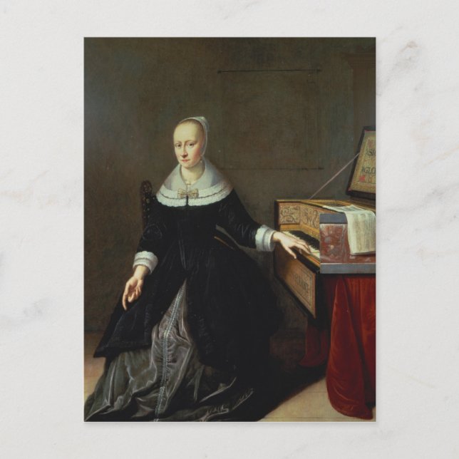 Postal Mujer por virgen (Anverso)