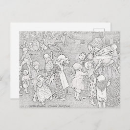 Postal MUJER QUE VIVIÓ EN UN ZAPATILLO | Postcard Pintabl