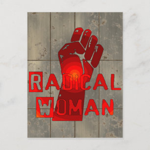 Postal Mujer radical