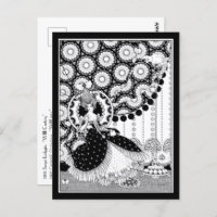 Mujer Rococo extravagante Art Nouveau ruso