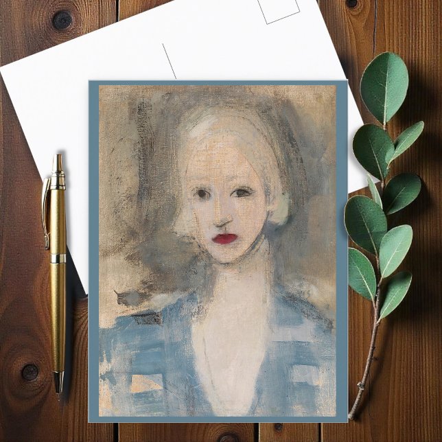 Postal Mujer rubia, Helene Schjerfbeck (Subido por el creador)