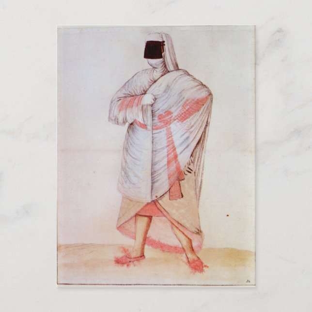 Postal Mujer turca (Anverso)