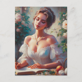 Postal Mujer victoriana 6