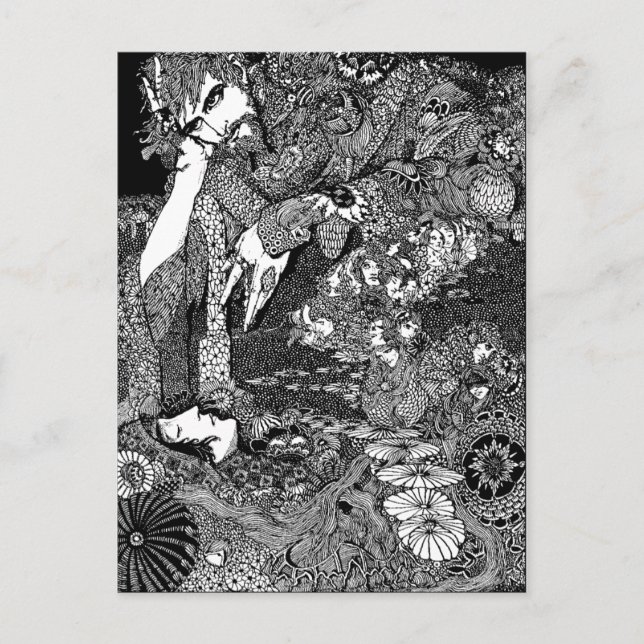 Postal Mujer y hombre (Anverso)