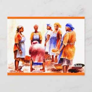 Postal Mujeres africanas hoy 1 27 2012