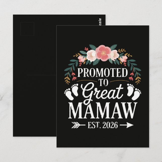 Postal Mujeres Ascendidas a Gran Mamaw (Anverso / Reverso)