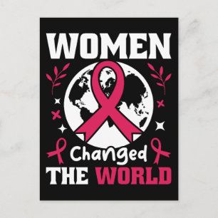 Postal Mujeres Cambiaron El Mundo Feminista