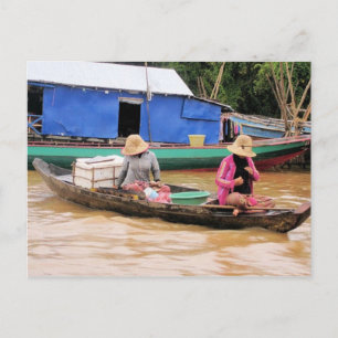 Postal Mujeres de Camboya