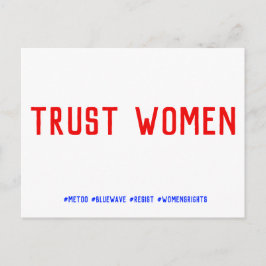 Postal Mujeres de confianza