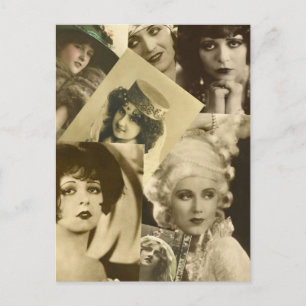 Postal Mujeres dramáticas del pasado