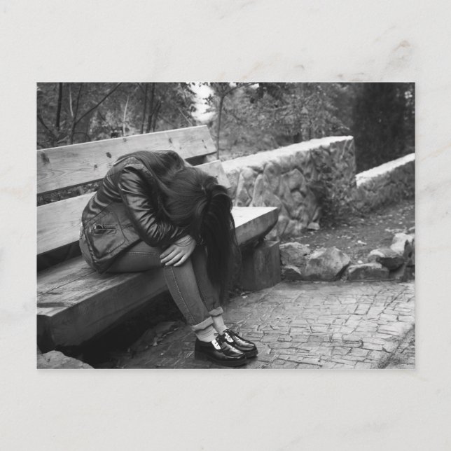 Postal Mujeres en depresión (Anverso)