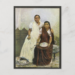 Postal Mujeres hindúes
