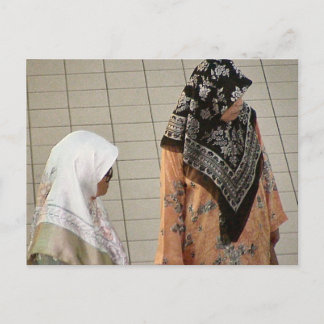 Postal Mujeres malayas
