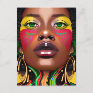 Postal Mujeres negras sista de mujeres afroamericanas mel