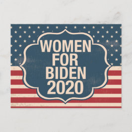 Postal Mujeres para Biden 2020