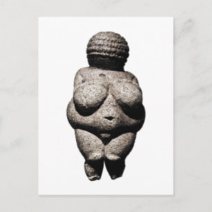 Postal Mujeres realmente viejas: Venus de Willendorf