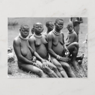 Postal Mujeres tribales de Uganda