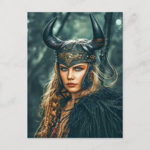 Postal Mujeres Vikingas Guardianas del Patrimonio