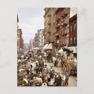Postal Mulberry Street NYC, aproximadamente 1900